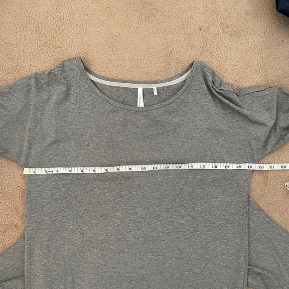 Grey Aritzia / The Group tie-waist jersey dress - Picture 5 of 6